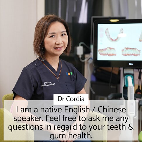 Chinese Dentist In London. Mandarin Cantonese Speaker. Dr Cordia Lam