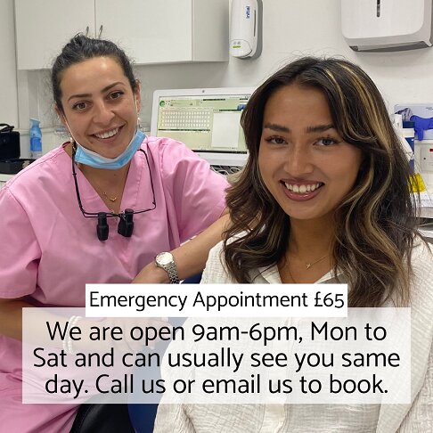 Emergency Dentist In London Marble Arch W2, a few minutes walk from Paddington Station