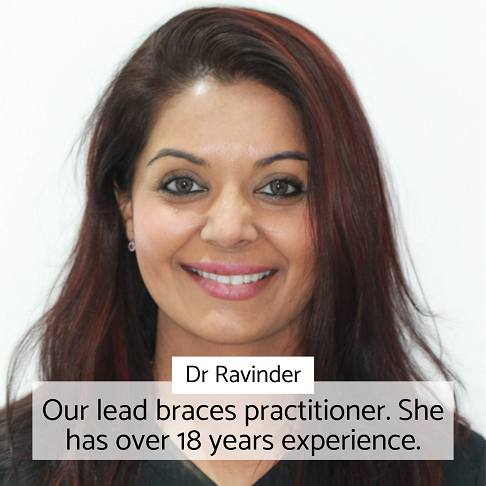 Dr Ravinder - our lead metal braces dentist in London