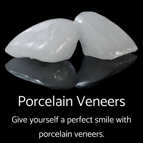 Cosmetic dentist London - porcelain veneers