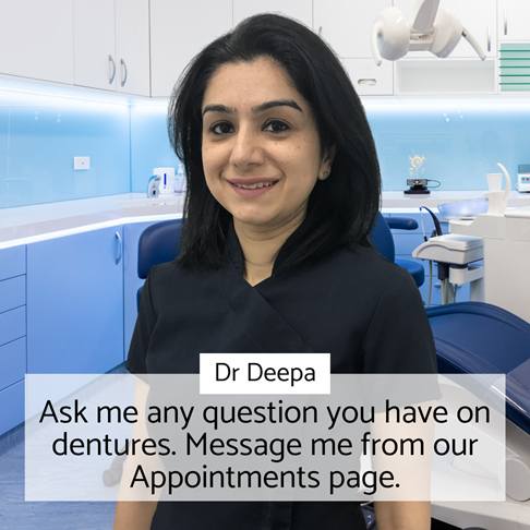 Dr Deepa - book an appointment with our denture expert in London