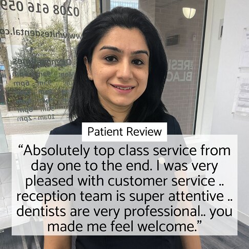 Dental Hygienist London Patient Review