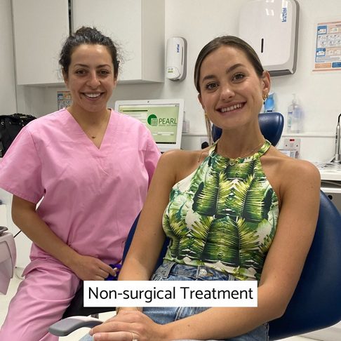 Non-surgical periodontal treatment for gum disease