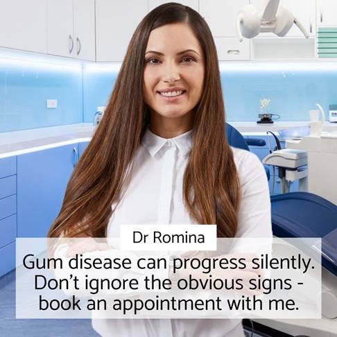 Periodontal treatment for gum disease in London - Dr Romina