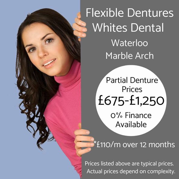 Flexible Partial Denture Cost - Whites Dental In London