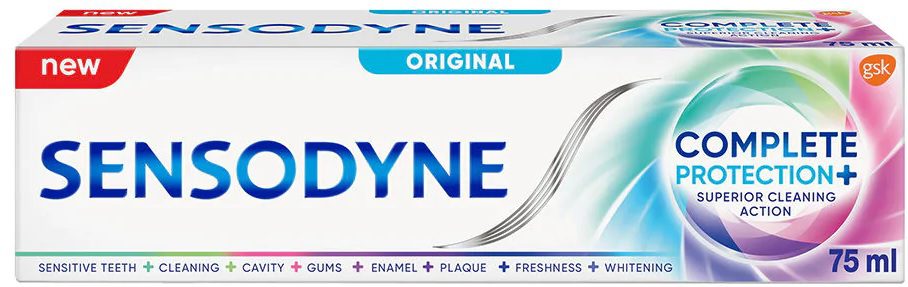 Sensodyne complete protection gum disease toothpaste