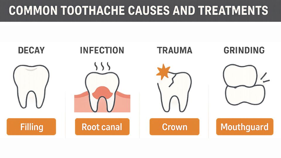 Common Toothache Causes And Treatments
