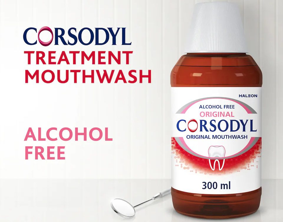 Corsodyl Mouthwash Whites Dental London