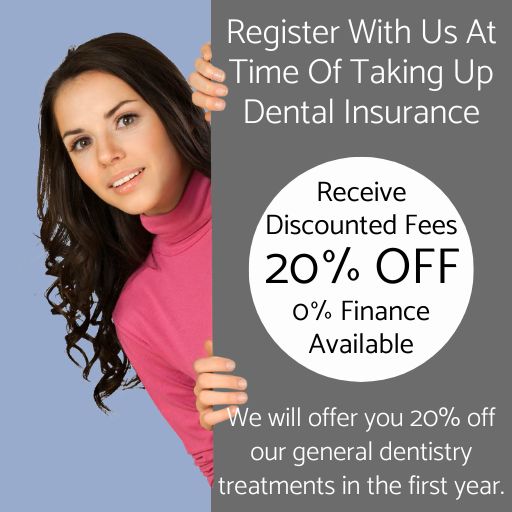 Register With Us For Discounted General Dentistry Treatments In London