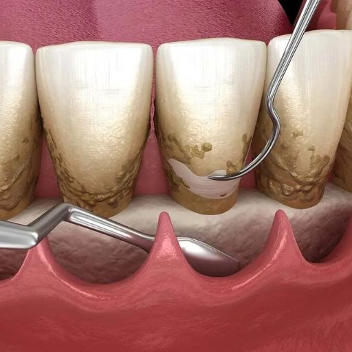 Toothache treatment - periodontal treatment